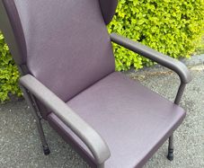 High back recovery/care chair