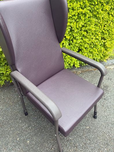 High back recovery/care chair