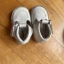 Kickers white leather christening baby booties 0-9 months Image 6