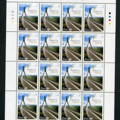 2004 Ireland Irish Presidency of the European Union Commemorative Stamp Sheetlet Plate 1B1B1B1B Mint Never Hinged (MNH)