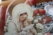 virgin mary ornament