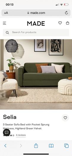 3 Seater Sofa Bed