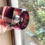 Mid Century Glass Vase with Silver Bands Hallmarked Image 10