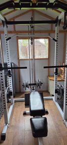 Power rack and weights