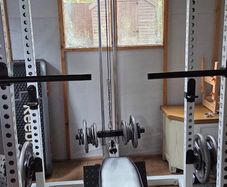 Power rack and weights