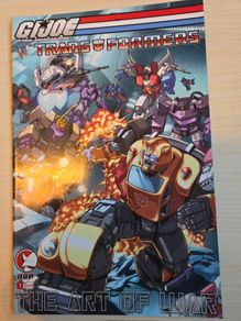 Gi joe vrs transformers comic