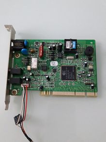 RS56 PCI data/fax/voice modem card