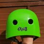 Cre8 Green Freestyle Helmet 54-58cm Skate Cycle Bike Scooter Image 5