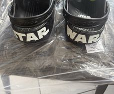 star wars crocs brand new
