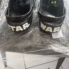 star wars crocs brand new