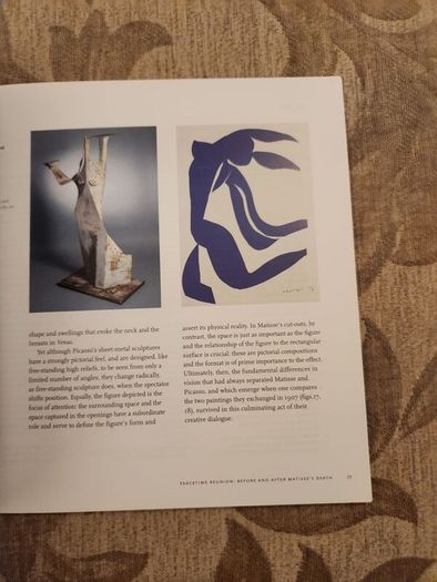 Interpreting Matisse Picasso By Elizabeth  Cowling. First Edition Large Volume Paperback In Good Condition.