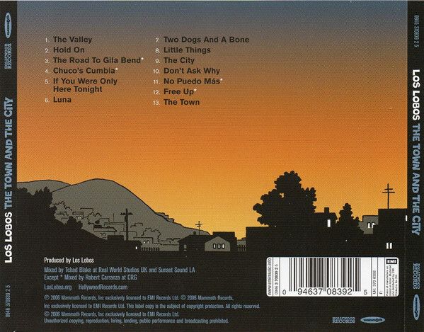 Los Lobos - The Town and the City - CD Album