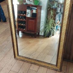 modern decorative bevelled glass wall mirror