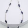 925 vintage sterling silver and amethyst necklace Image 4