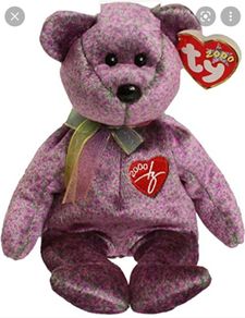 TY Beanie Baby 2000 Signature Bear