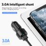 USLION 18W QC 3.0 USB Phone Small Car Quick Charger (Brand New/Warranty) Image 4