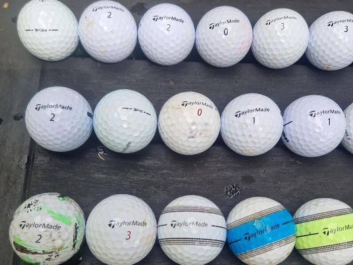 30 pre used Taylor Made golf balls