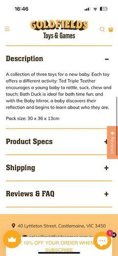 Ambi Toys Baby set