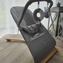 grey baby bouncer Image 2