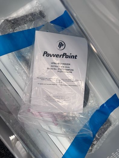 POWERPOINT Hybrid 380L Fridge (or Freezer) - Inox - 185x71cm | P1271185MRIN