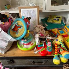 Free bag of baby toys