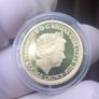 Gibraltar 2016 Solid 9ct Gold Proof Double Crown, 10g, In Capsule With COA. Image 6