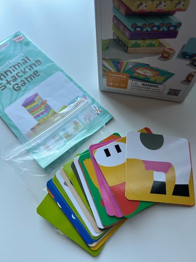 Animal stacking game
