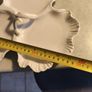 Royal Regal White 3 Section Serving Plate Ornate Canapes Plate Kitchen Image 4