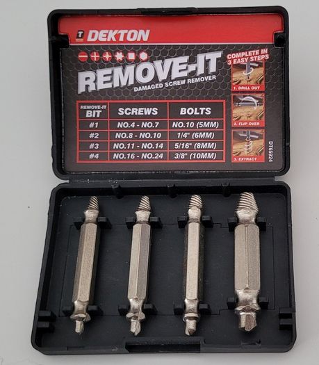 Dekton Remove-It Screw Remover Set