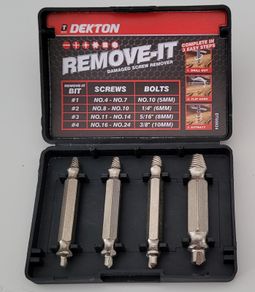 Dekton Remove-It Screw Remover Set