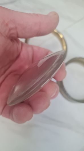 Antique desk magnifier