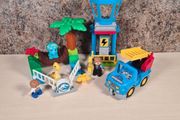 Lego Duplo Jurassic World Gentle Giants Petting Zoo 10879 And T Rex Tower 10880 Missing Some Pieces