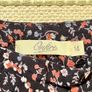 Onfire floral navy wide leg trousers VGUC UK14 Image 3