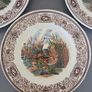 4 Plates Mason's Game Birds Image 3