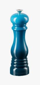 Le Creuset pepper mill in deep teal
