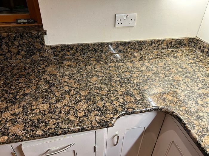 Solid Granite Kitchen Countertop