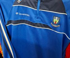 Monaghan GAA O'Neills Gaelic Football Half Zip Jersey (Youths 10-11 Years) FREE POST