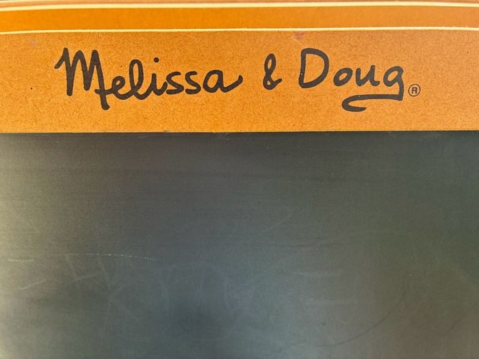 Melissa &Doug double sided easel whiteboard