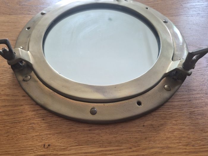 Brass Ship Porthole Mirror