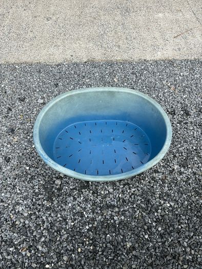 Plastic dog bed