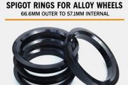 Spigot rings 66.6 - 57.1 (FREE POST)