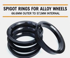 Spigot rings 66.6 - 57.1 (FREE POST)