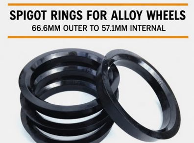 Spigot rings 66.6 - 57.1 (FREE POST)