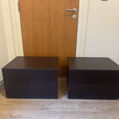 Bedside locker / cabinet / nightstand 2 drawer (2 piece)