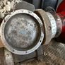 Ww2 artillery sight flak 88 and traversing crank for the German flak Image 2