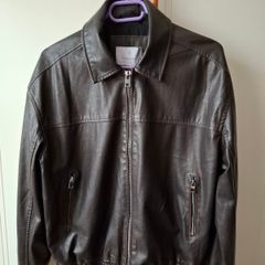 Stradivarius faux leather jacket