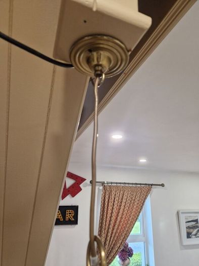 Brass ceiling lights