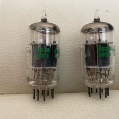 Gec Jan 12ax7wa Tubes X 2 : 1983 NOS