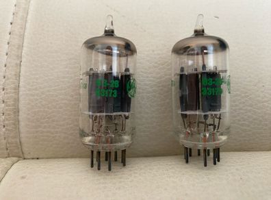 Gec Jan 12ax7wa Tubes X 2 : 1983 NOS