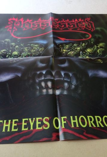 Possessed The Eyes Of Horror splatter vinyl Ltd Metal